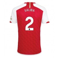 Arsenal William Saliba #2 Heimtrikot 2023-24 Kurzarm